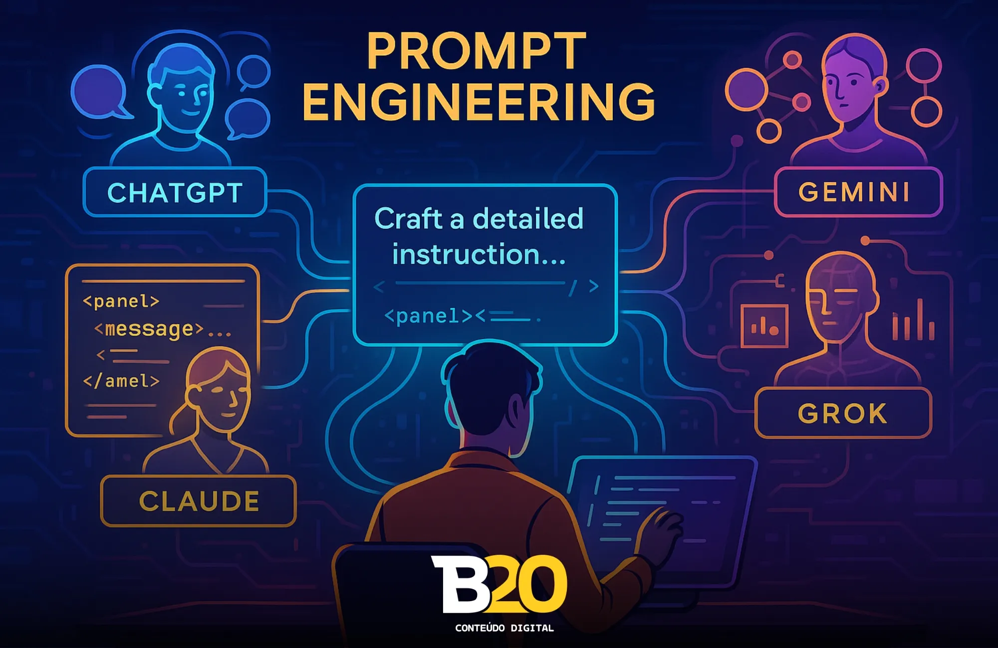 Prompt engineering ou Como Conversar com a IA: Melhores prompts para cada modelo