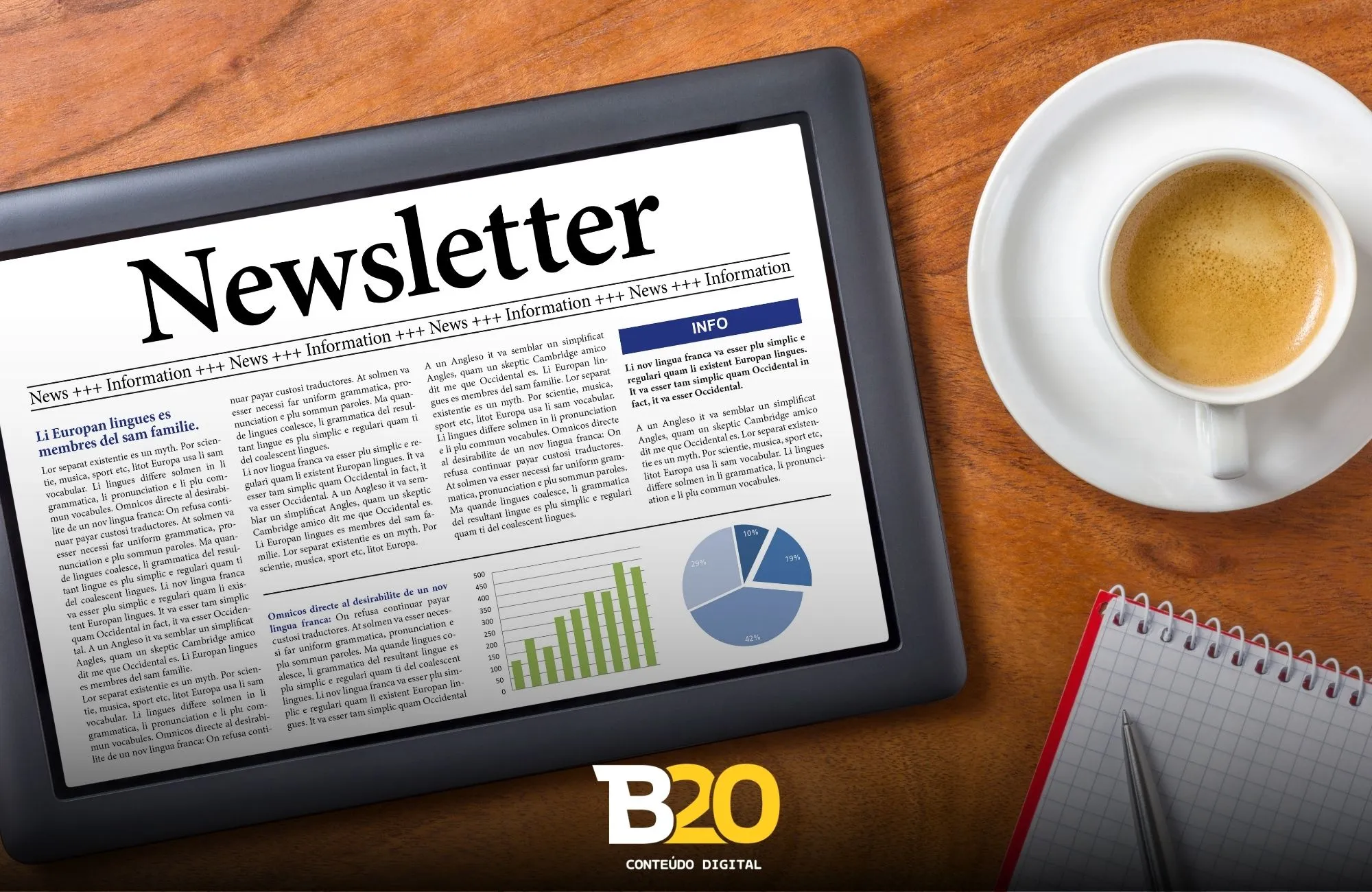 Newsletter exemplos práticos que funcionam em estratégias B2B