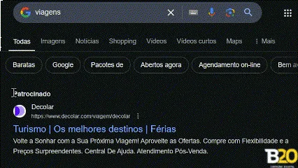 Onde vai aparecer o anúncio feito no Google Ads depois de publicado?
